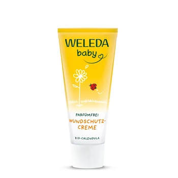 Weleda Baby bezzapachowy krem ochronny na rany z nagietkiem, 75 ml