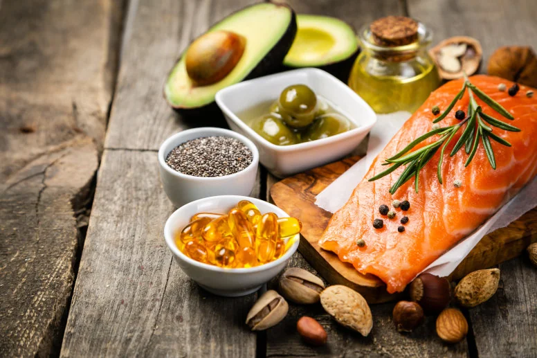 rogowacenie okołomieszkowe - dieta bogata w omega 3