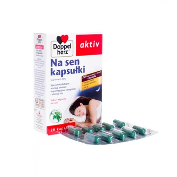 Doppelherz Aktiv na Sen 20 kapsułek