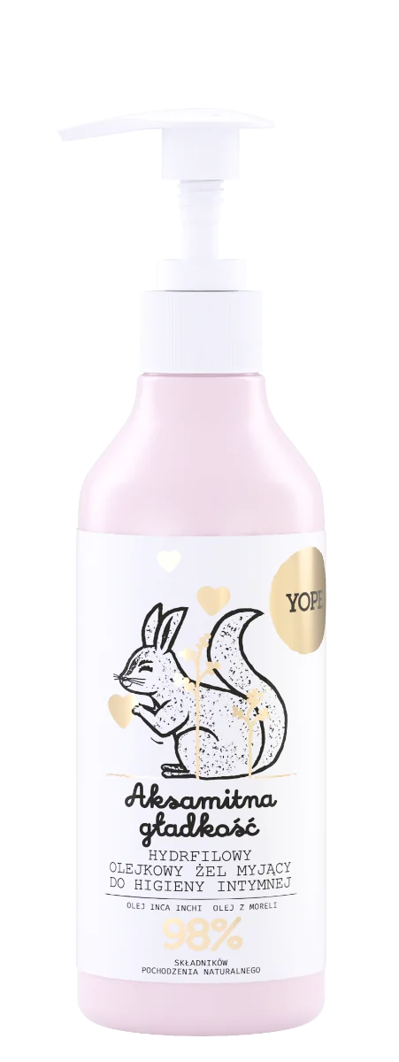 YOPE hydrofilowy olejkowy żel myjący do higieny intymnej, 250 ml