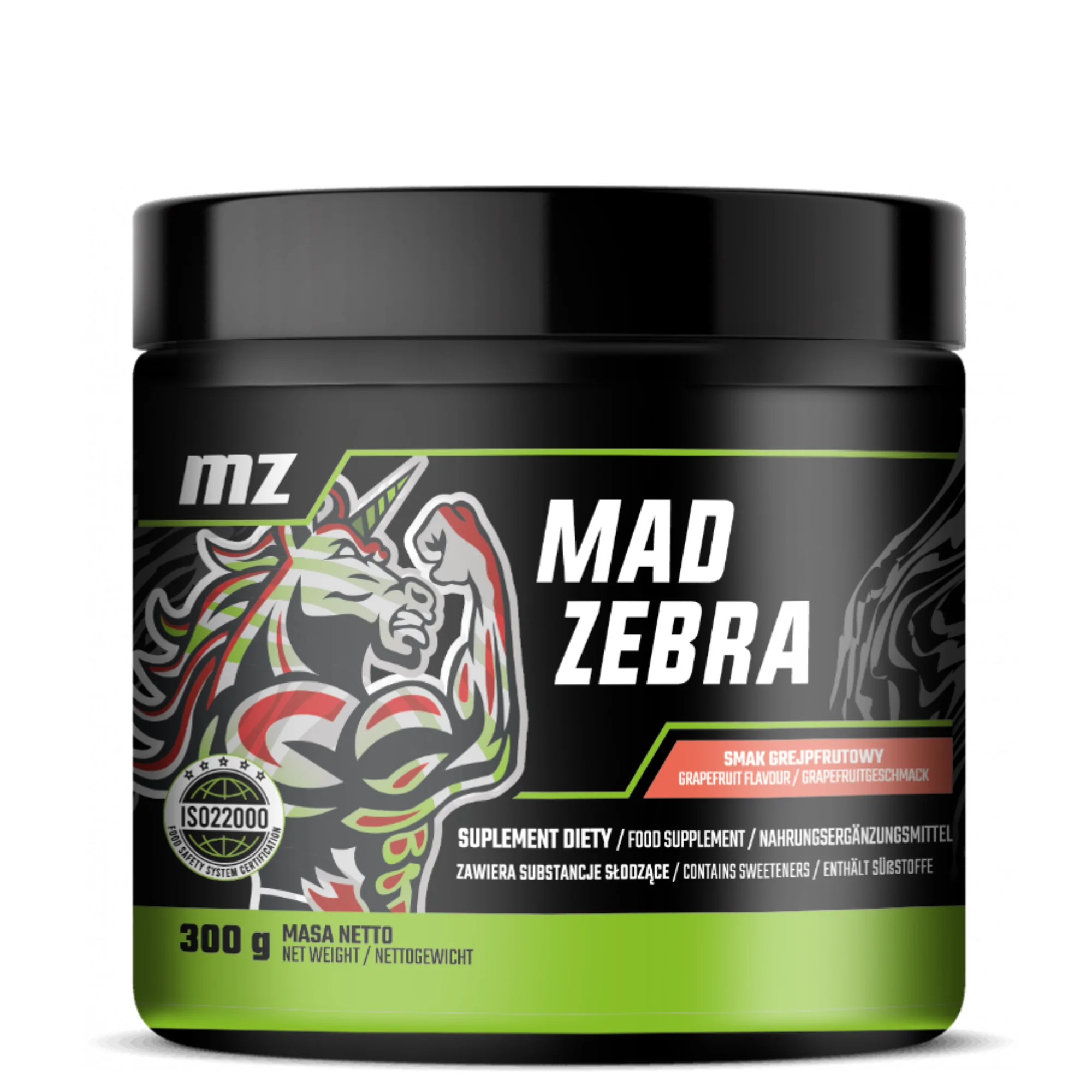MZ Mad Zebra smak grejpfrutowy, 300 g