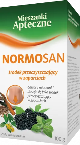 Mieszanki Apteczna Normosan, zioła do zaparzania, 100 g