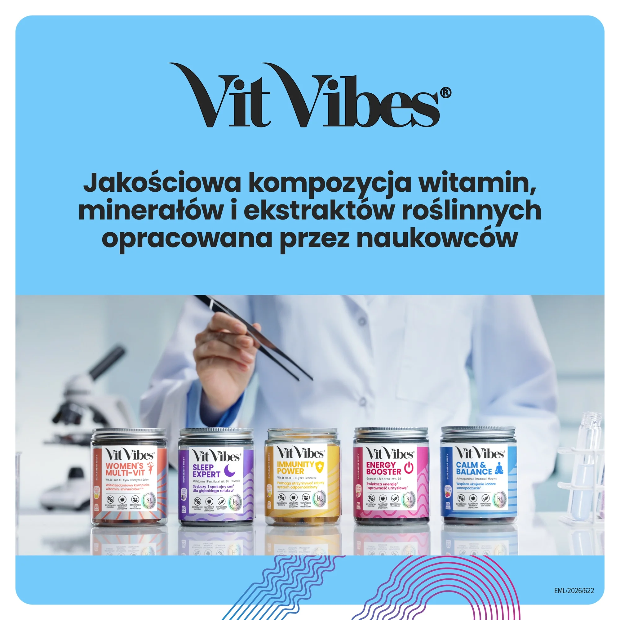 Vit Vibes® Calm & Balance 60 żelek