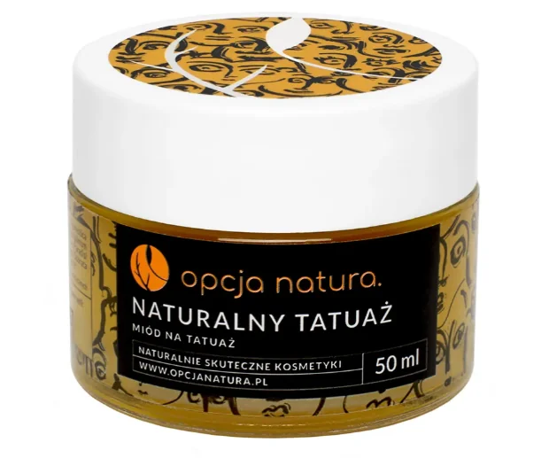 Opcja Natura Naturalny Tatuaż miód na tatuaż, 50 ml