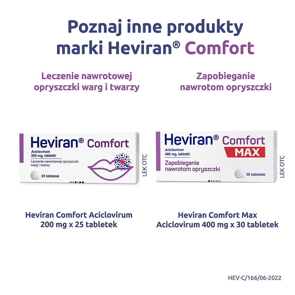 Heviran Comfort plastry na opryszczkę, 15 szt.