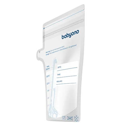 Babyono woreczki do przechowywania pokarmu 180 ml, 30 szt.