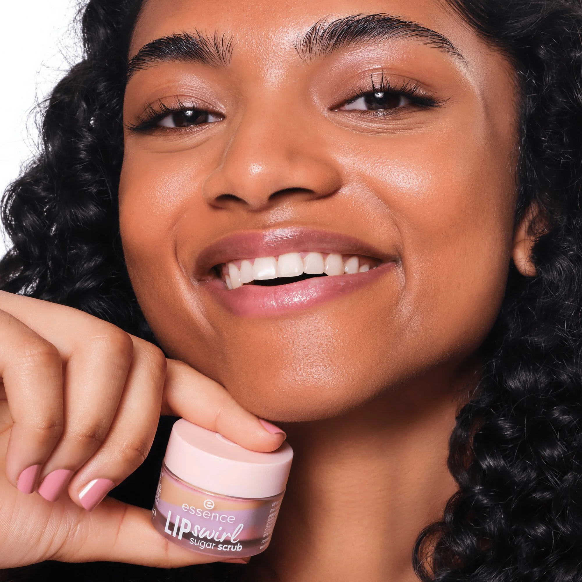 Essence Lip Swirl Sugar Scrub peeling do ust 01, 8 g