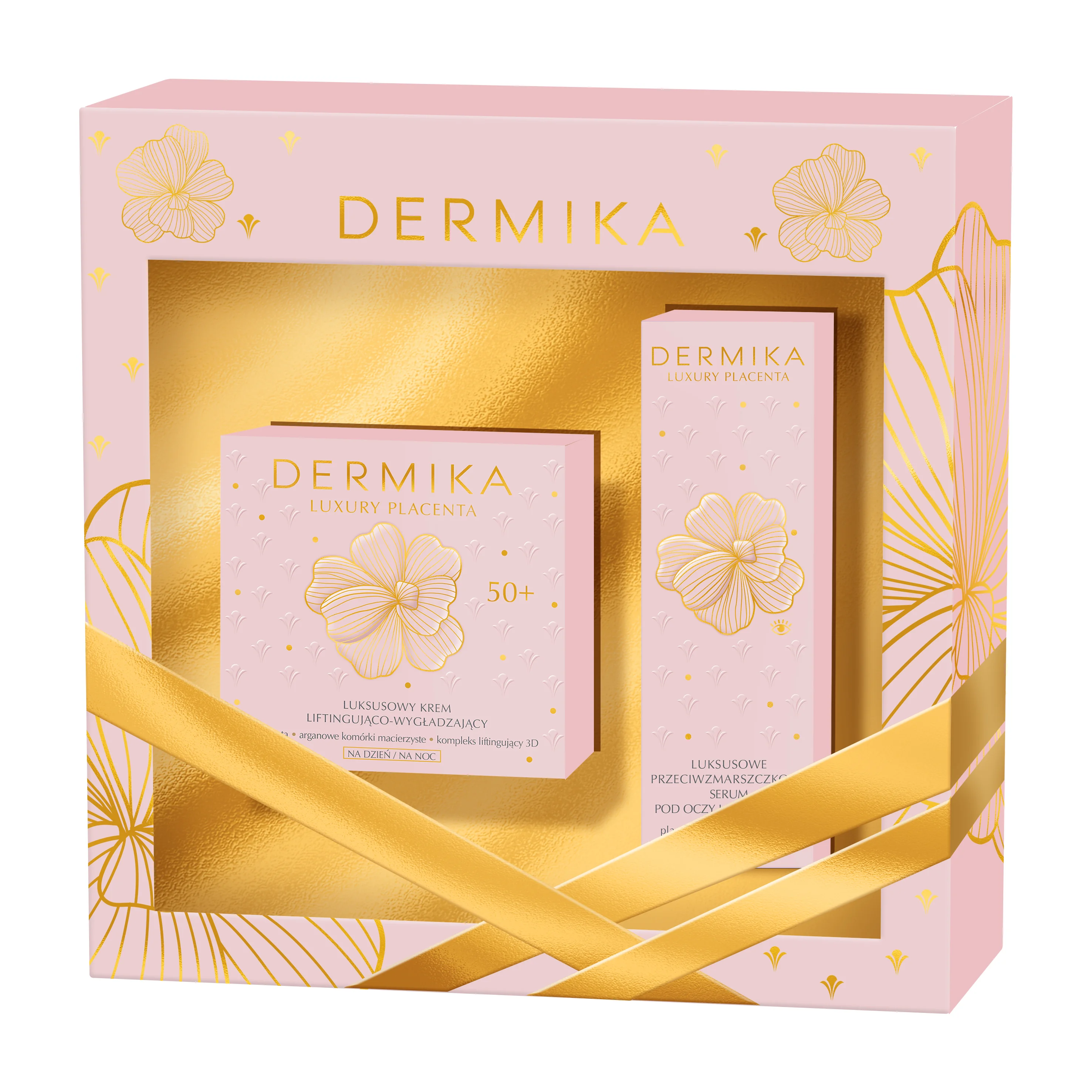 Dermika Luxury Placenta zestaw prezentowy dla kobiet 50+, 1 szt.