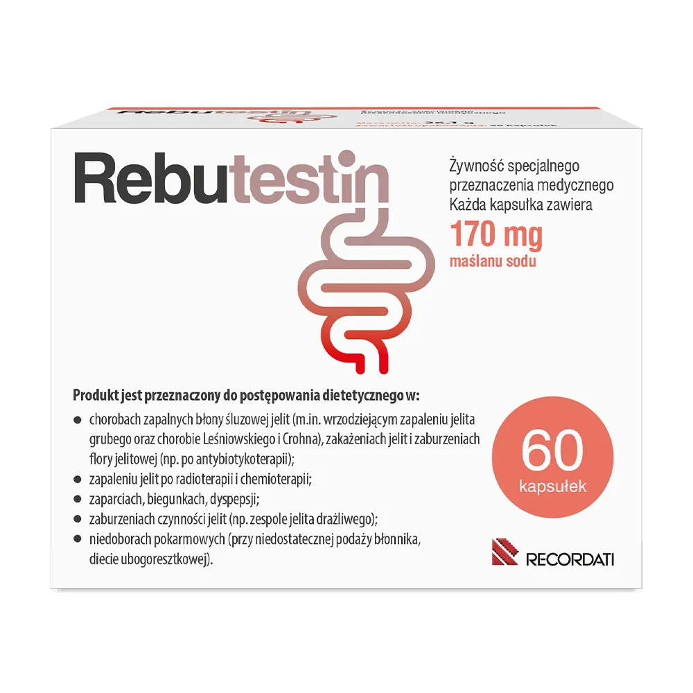 Rebutestin 170 mg, 60 kapsułek 