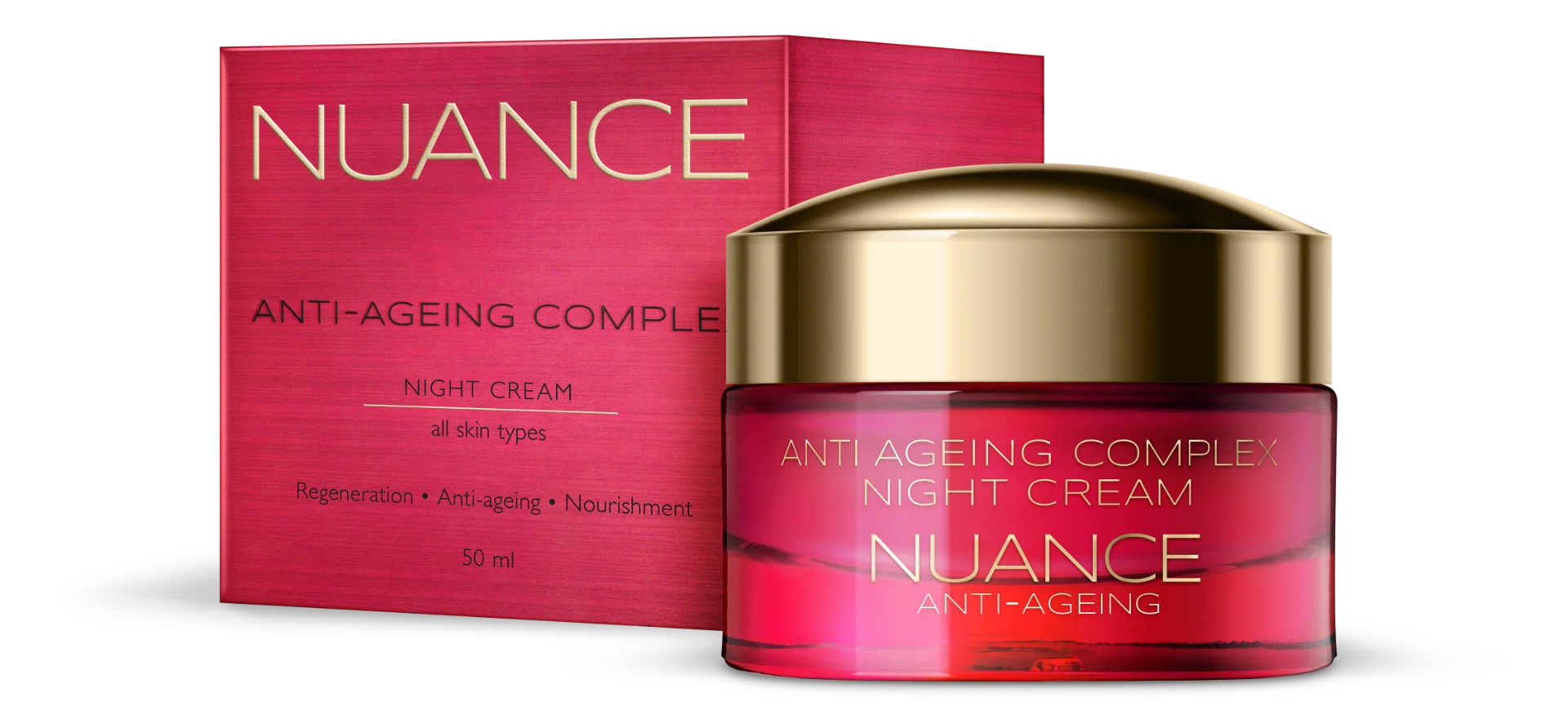 Nuance Magical Anti-Ageing Complex krem na noc do każdego rodzaju cery, 50 ml