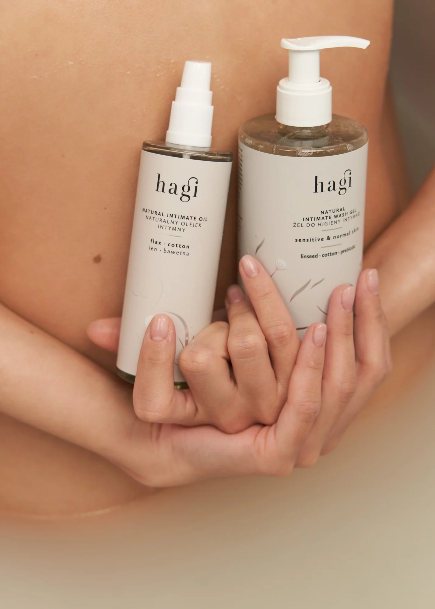 Hagi Zestaw Intymny Duet olejek intymny, 100 ml + żel do higieny intymnej, 300 ml