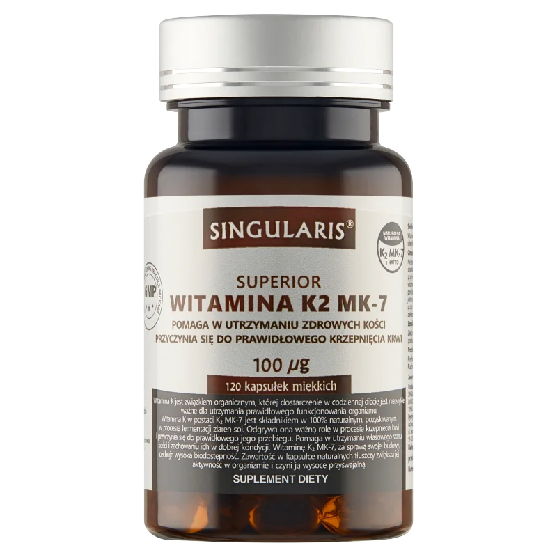 Singularis Superior Witamina K2 MK-7 120 kapsułek