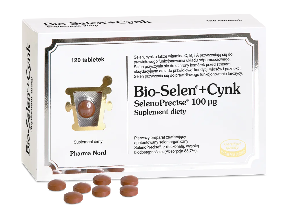 Pharma Nord Bio-Selen® + Cynk 120 tabletek