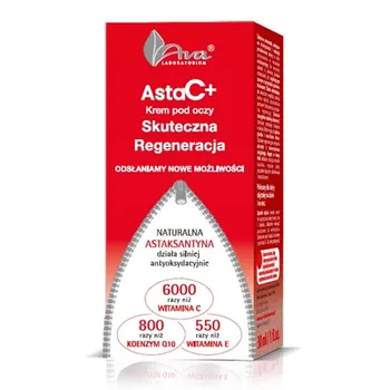 Ava Asta C+, skuteczna regeneracja, krem pod oczy, 15 ml 