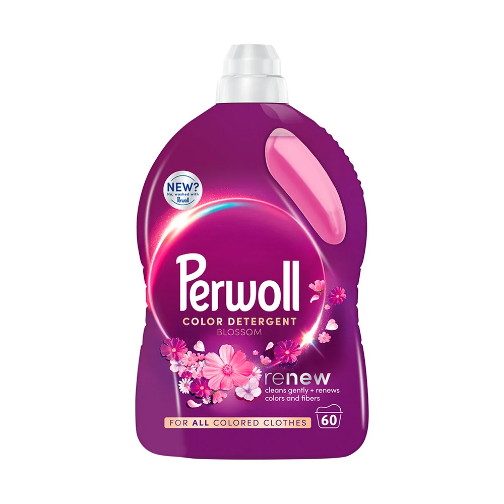 Perwoll Renew Blossom płyn do prania, 60 prań, 3 l