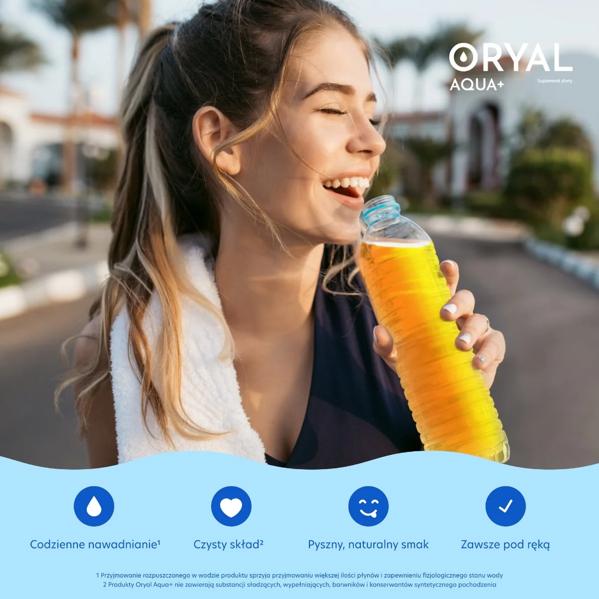 Oryal Aqua+ Mango Marakuja 14 saszetek