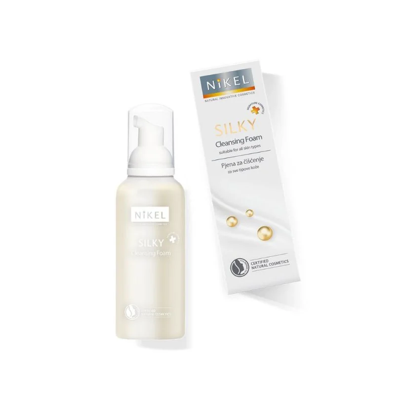 Nikel Silky pianka oczyszczająca do twarzy, 150 ml