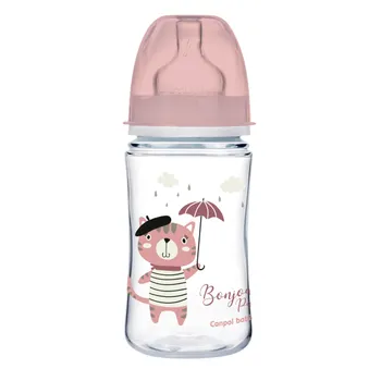 Canpol Babies, butelka dla niemowląt 35/232, 240 ml 