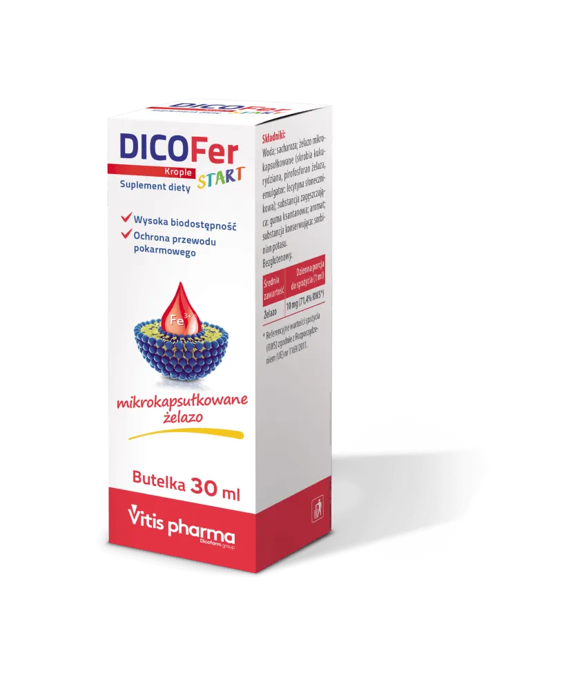 BZ Dicofer Start, krople, 30 ml