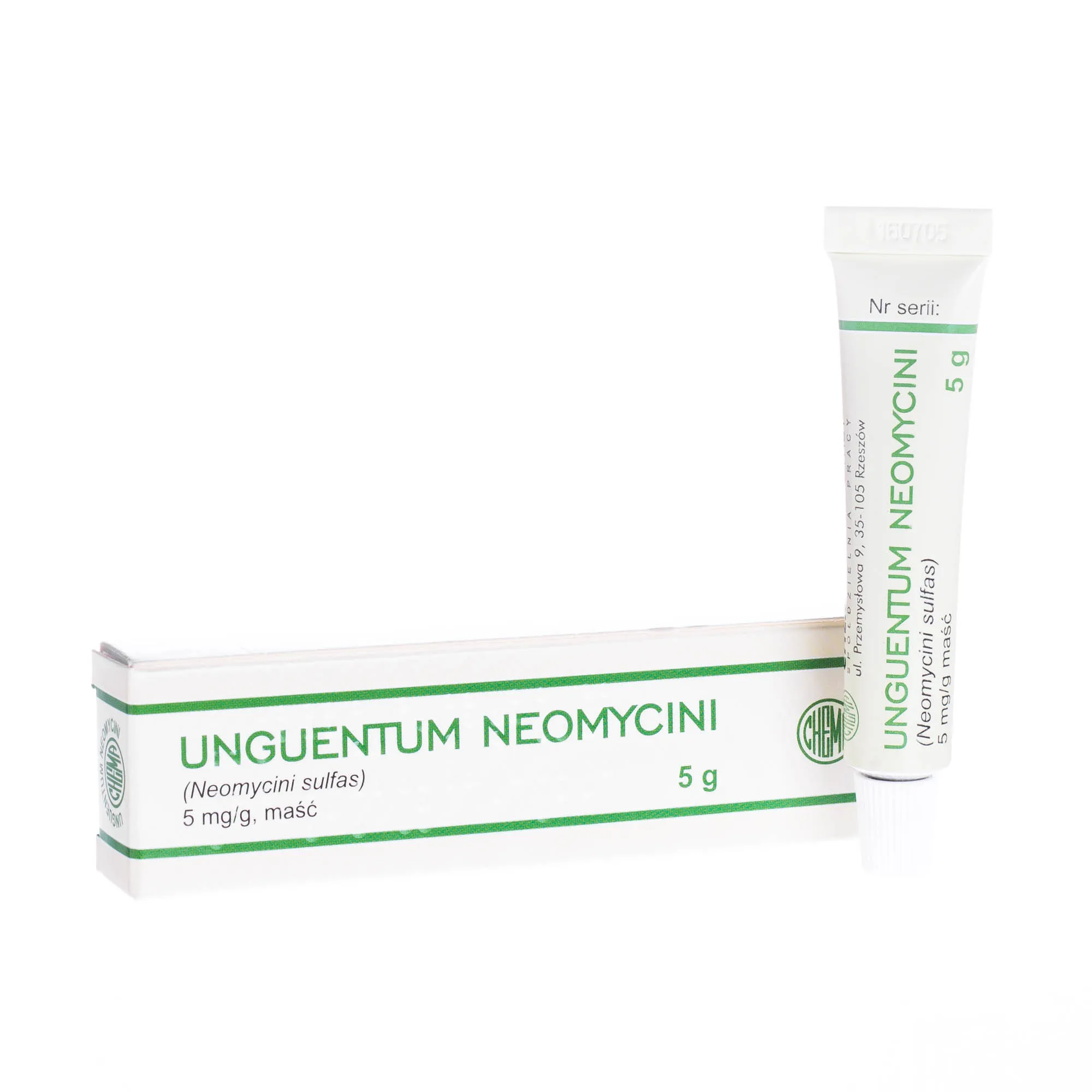 Unguentum Neomycini 5 mg/g, maść 5 g 