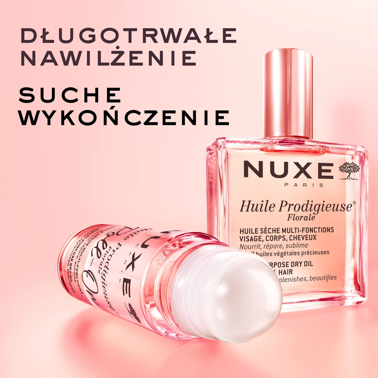 Nuxe Huile Prodigieux® Florale suchy olejek roll-on, 60 ml
