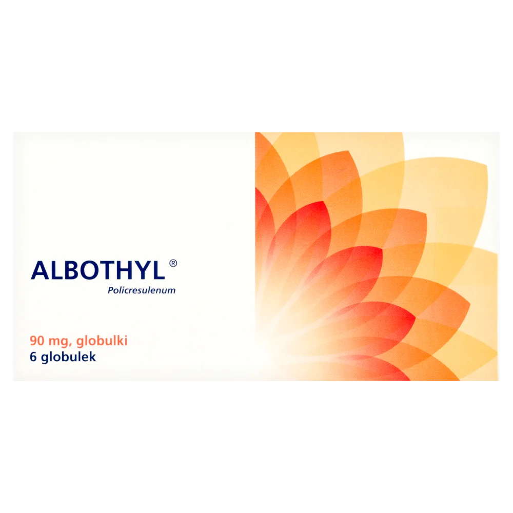 Albothyl 90 mg, 6 globulek