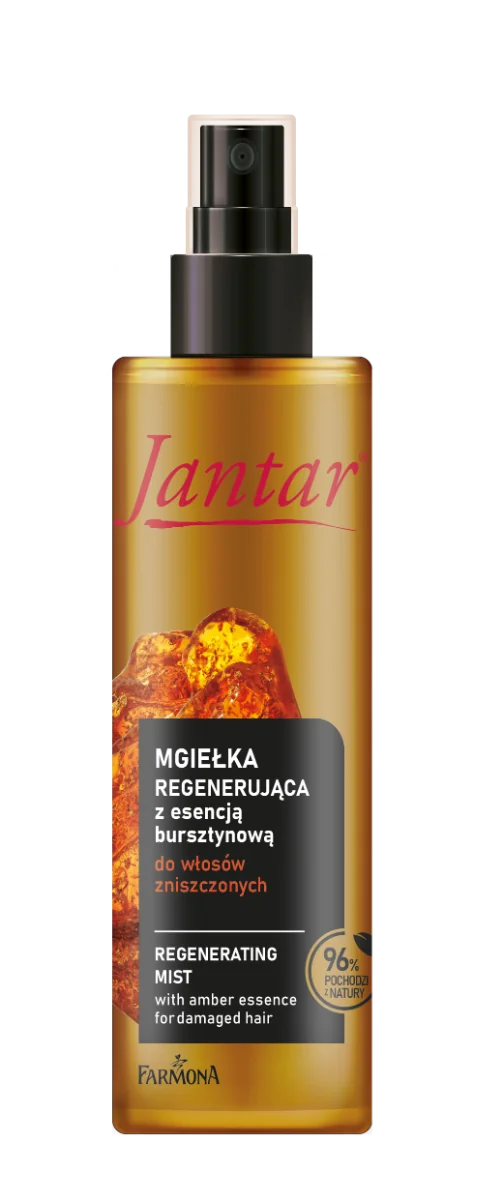 Jantar Mgiełka regenerująca z esencją bursztynową do włosów zniszczonych, 200 ml