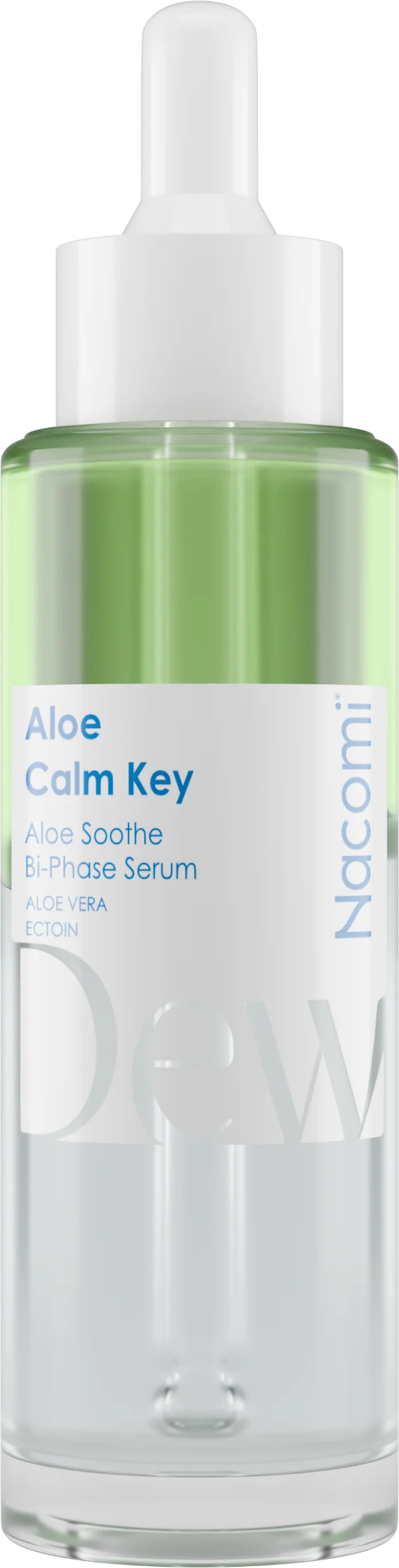 Nacomi Dew Aloe Calm Key dwufazowe serum kojąco-nawilżające z aloesem, 40 ml