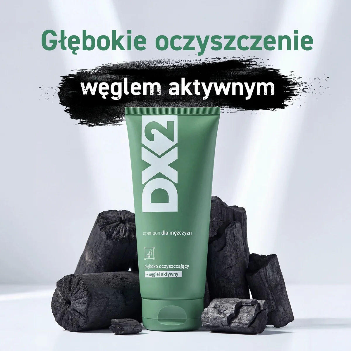 DX2 szampon dla mężczyzn głęboko oczyszczający, 150 ml