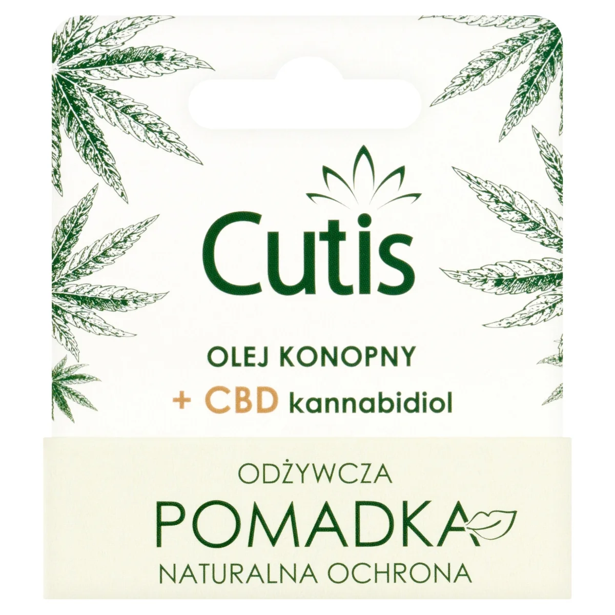 Cutis odżywcza pomadka + CBD, 5 g