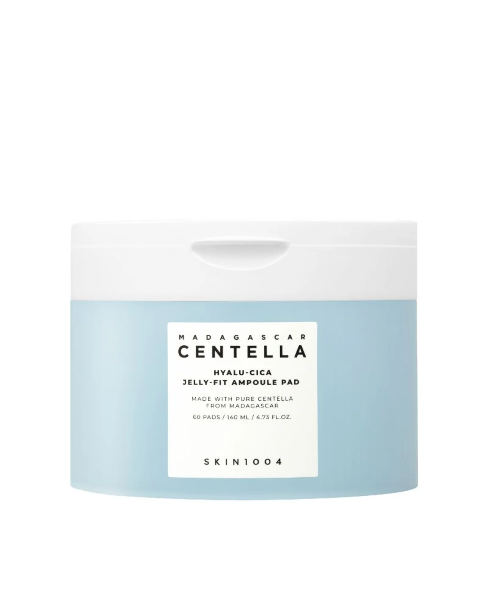 SKIN1004 Madagascar Centella Hyalu-Cica Jelly-Fit Ampoule Pad płatki do pielęgnacji skóry twarzy, 60 sztuk