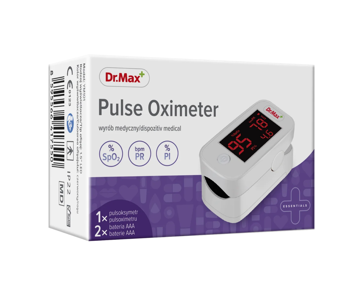 Pulse Oximeter Dr. Max 1 sztuka