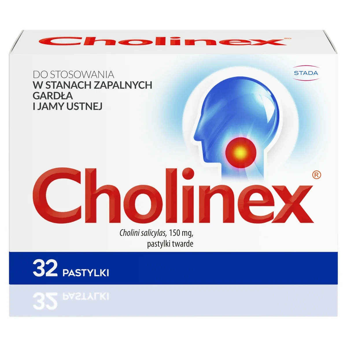 Cholinex 150 mg 32 pastylki twarde