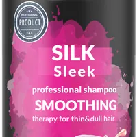RONNEY Silk Sleek wygładzający szampon do włosów cienkich i matowych 1000, ml