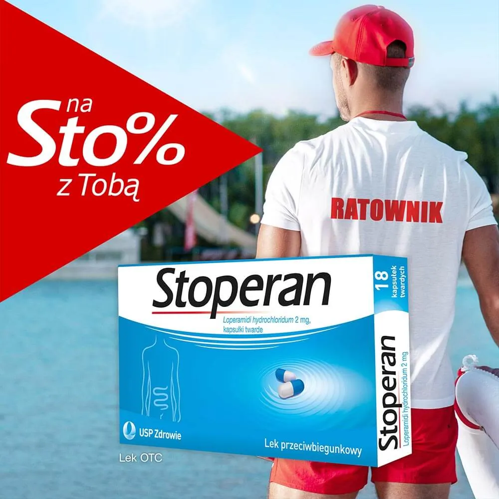 Stoperan 2 mg, 18 kapsułek 