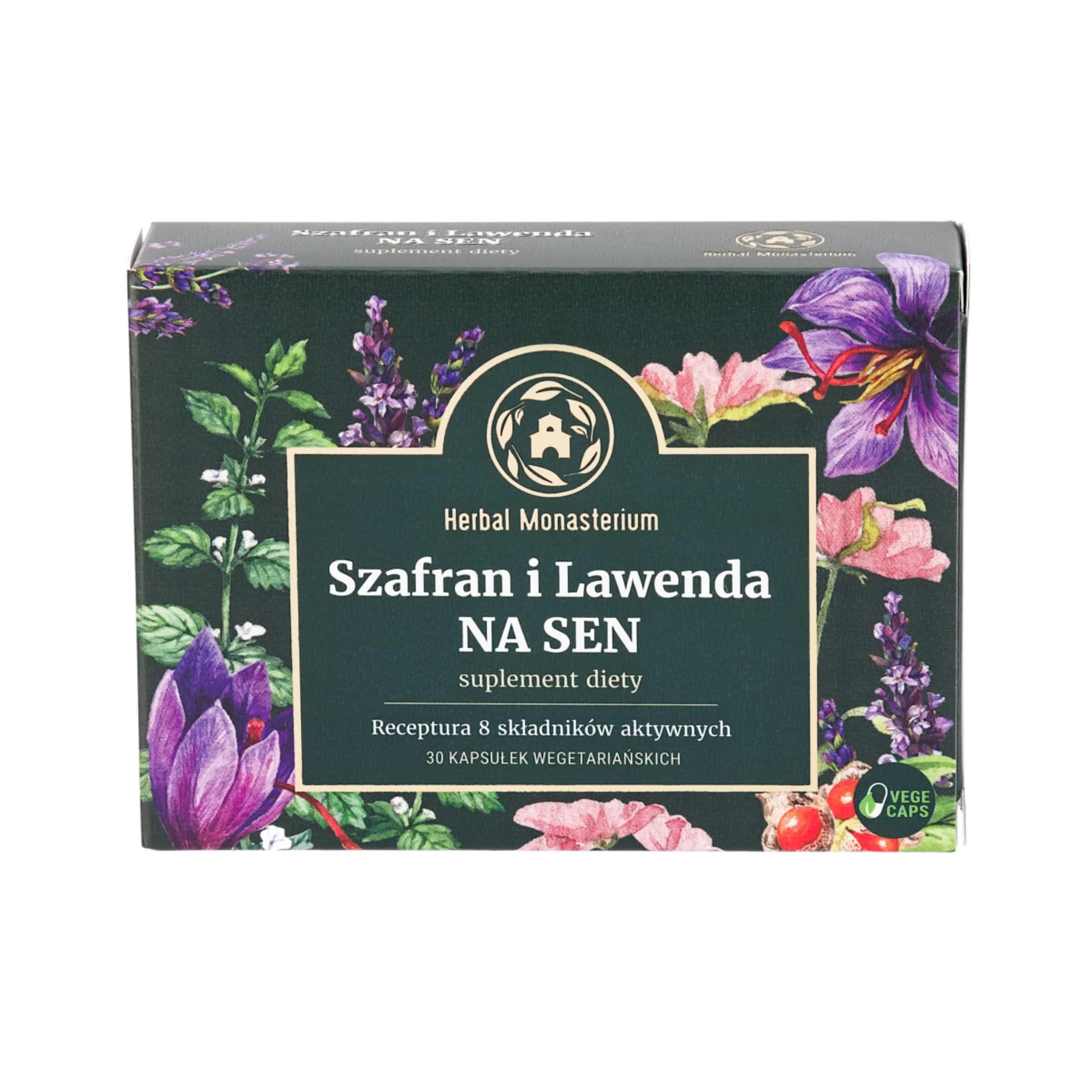 Herbal Monasterium Szafran i Lawenda 30 kapsułek