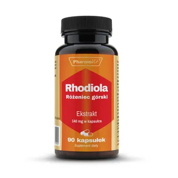 Rhodiola Pharmovit, suplement diety, 90 kapsułek 