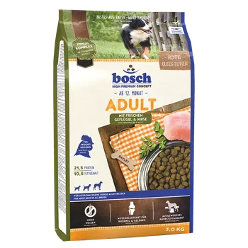 Bosch Geflügel & Hirse karma dla psów, 3 kg