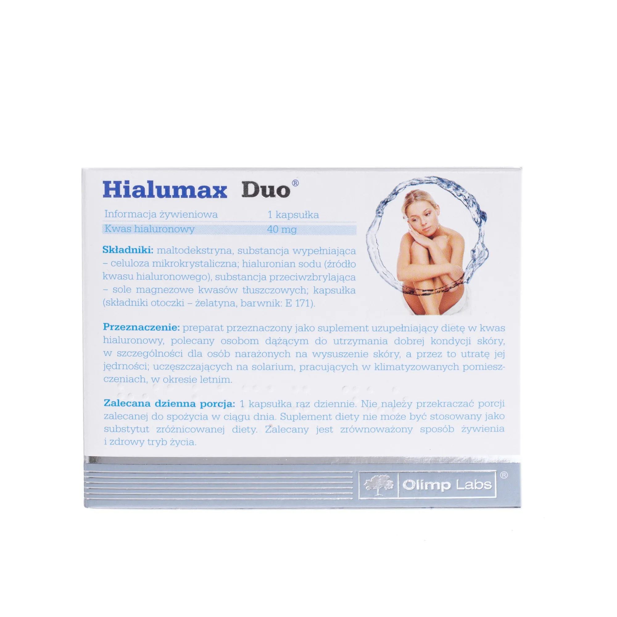 Olimp Hialumax Duo, suplement diety, 30 kapsułek 