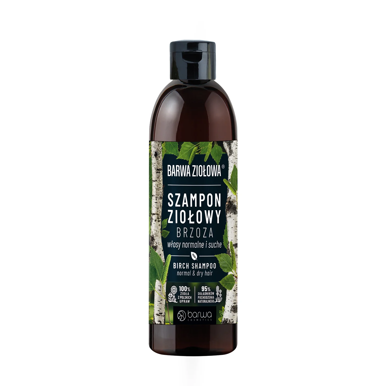 Barwa Ziołowa Brzoza szampon do włosów, 250 ml