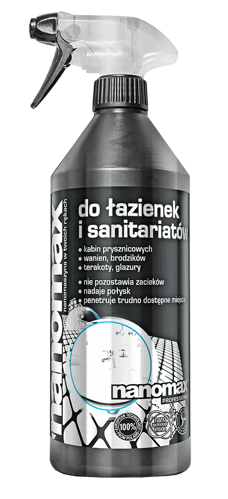 nanomax Professional preparat do czyszczenia łazienek i sanitariatów, 1 l