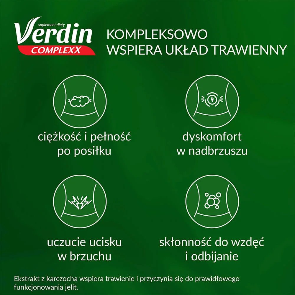 Verdin Complexx Krople Trawienne suplement diety, 40 ml