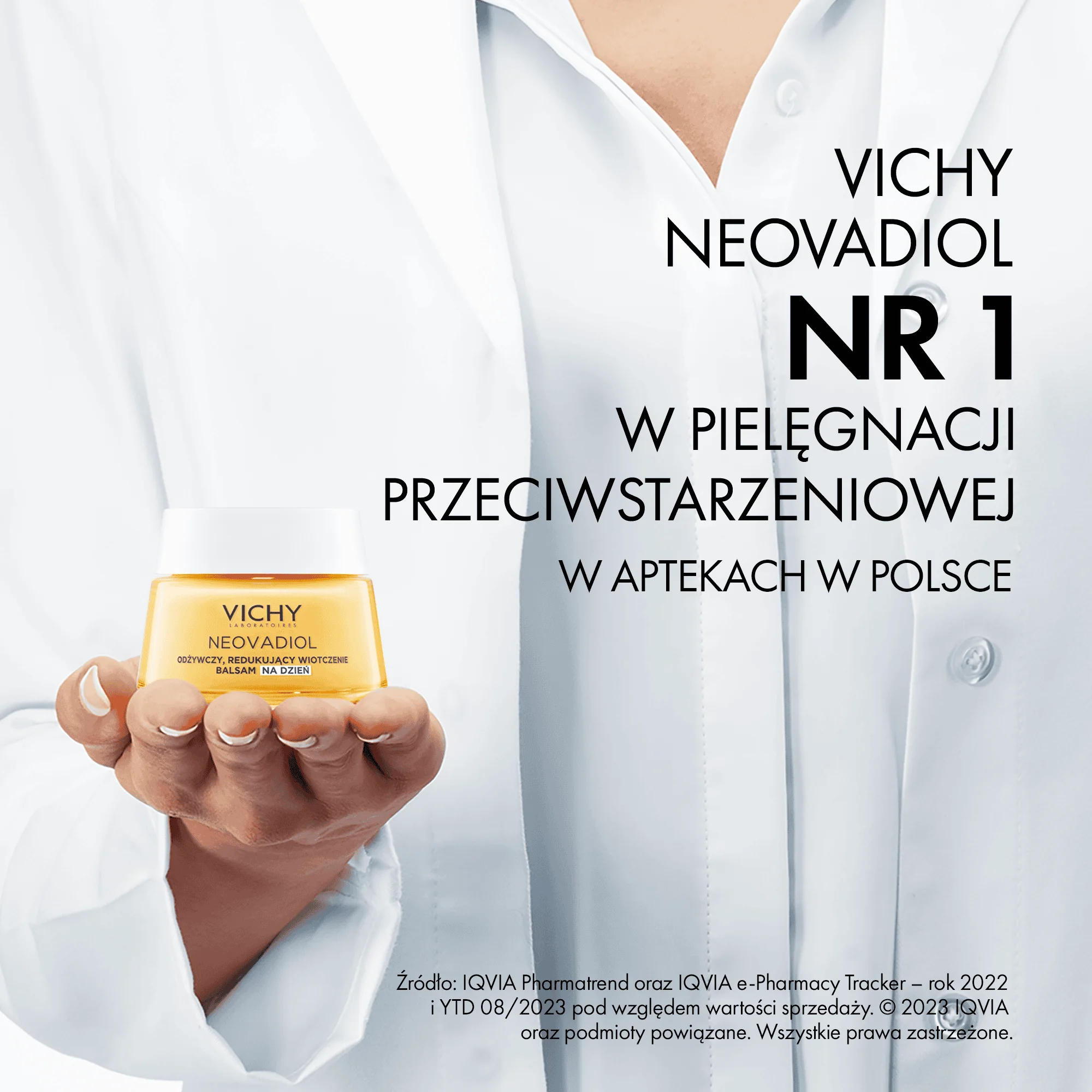 Vichy Neovadiol Magistral Odżywczy, redukujący wiotczenie balsam na dzień, 50 ml