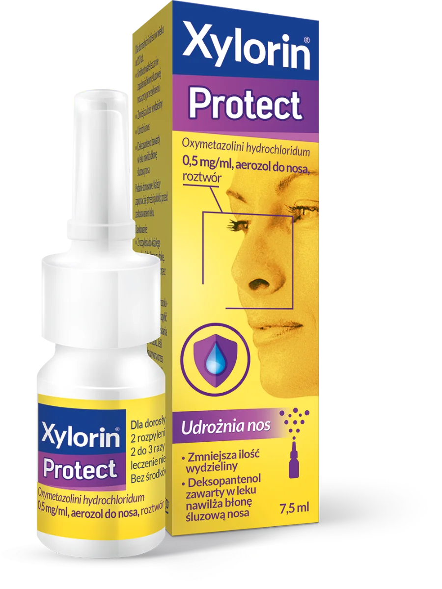 Xylorin Protect 0,5 mg/ml aerozol do nosa, 7,5 ml