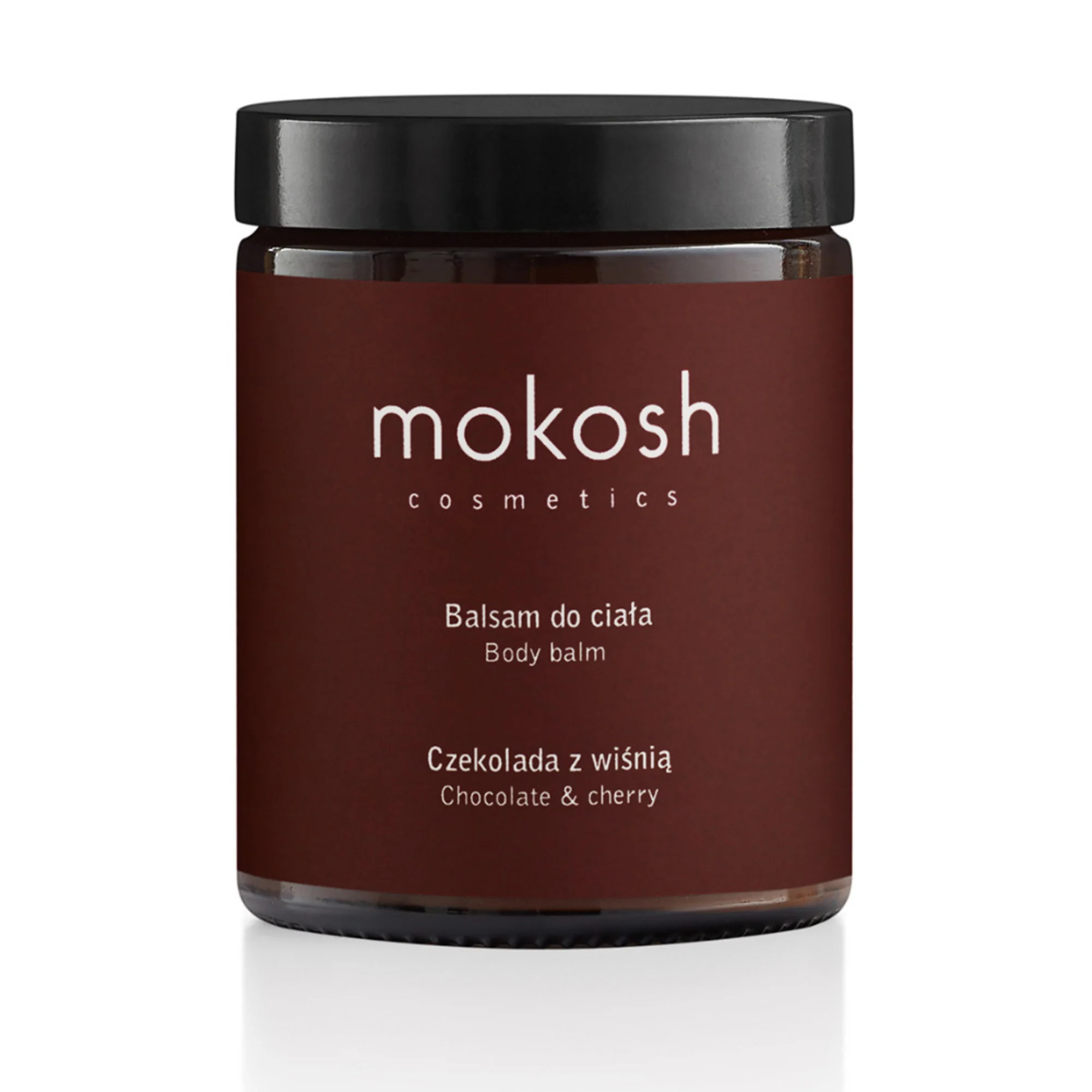 Mokosh Nawilżający balsam do ciała Czekolada z wiśnią, 180 ml