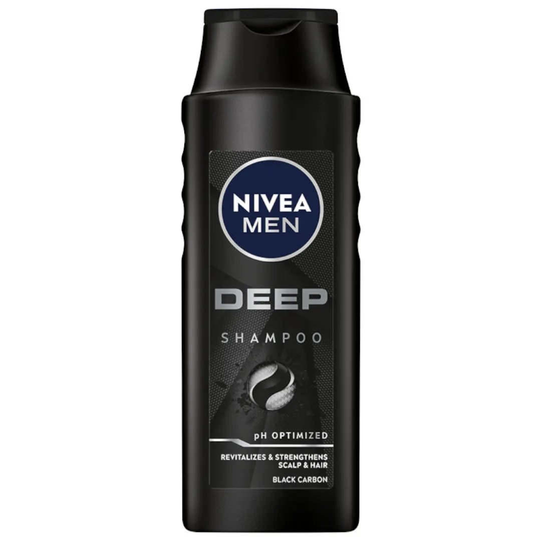 Nivea Men Deep szampon do włosów rewitalizujący, 400 ml