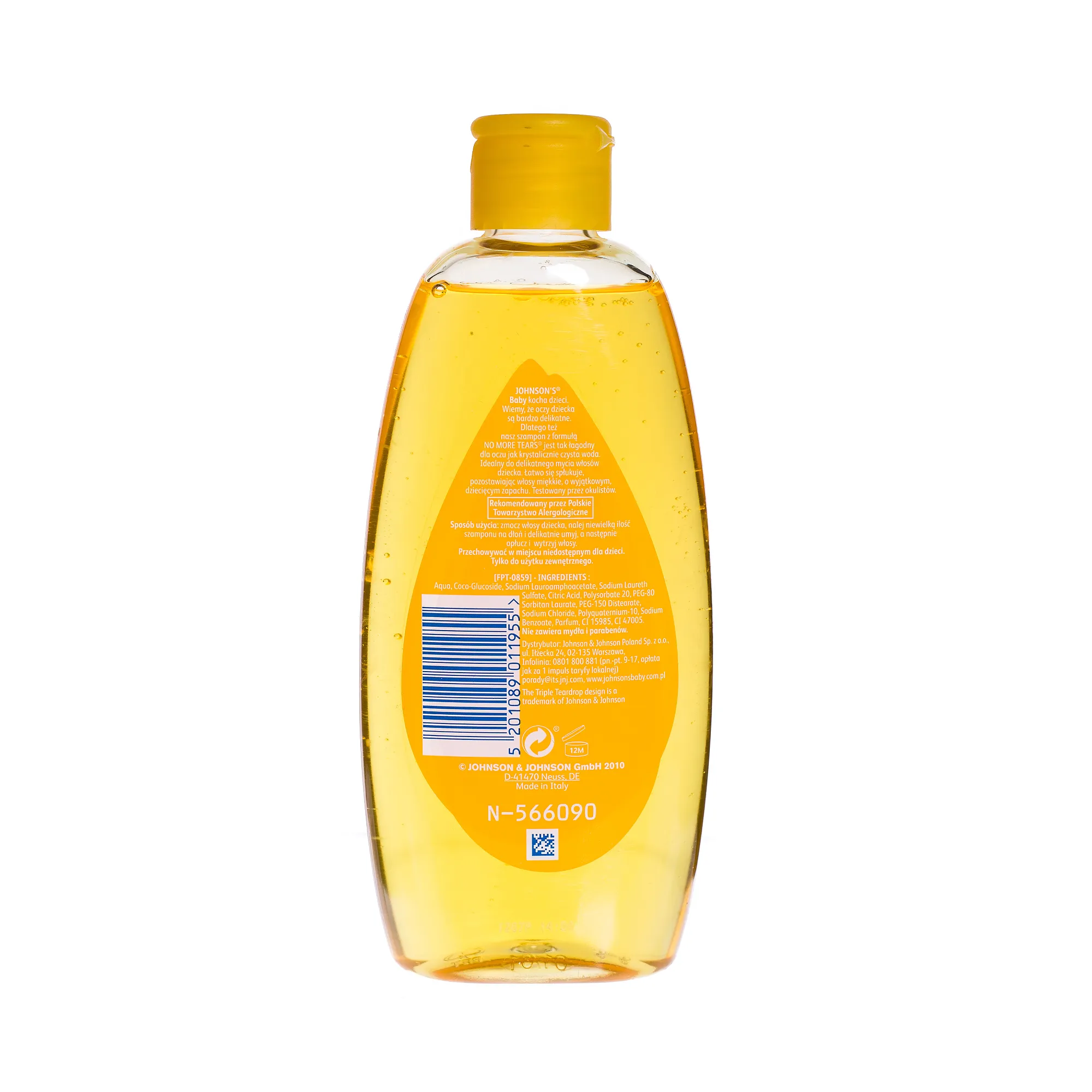 Johnson's baby, szampon łagodny dla oczu dziecka, 200 ml 