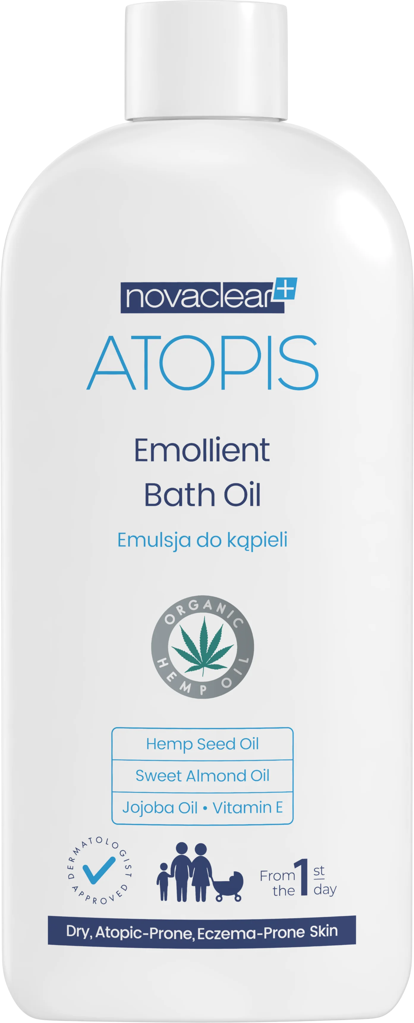 Novaclear Atopis emulsja do kąpieli, 500 ml