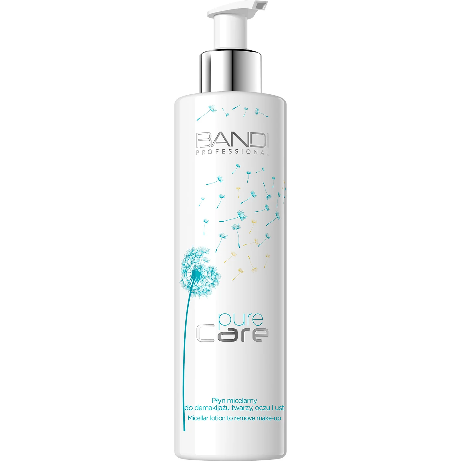 BANDI Pure Care płyn micelarny do demakijażu twarzy, oczu i ust, 230 ml