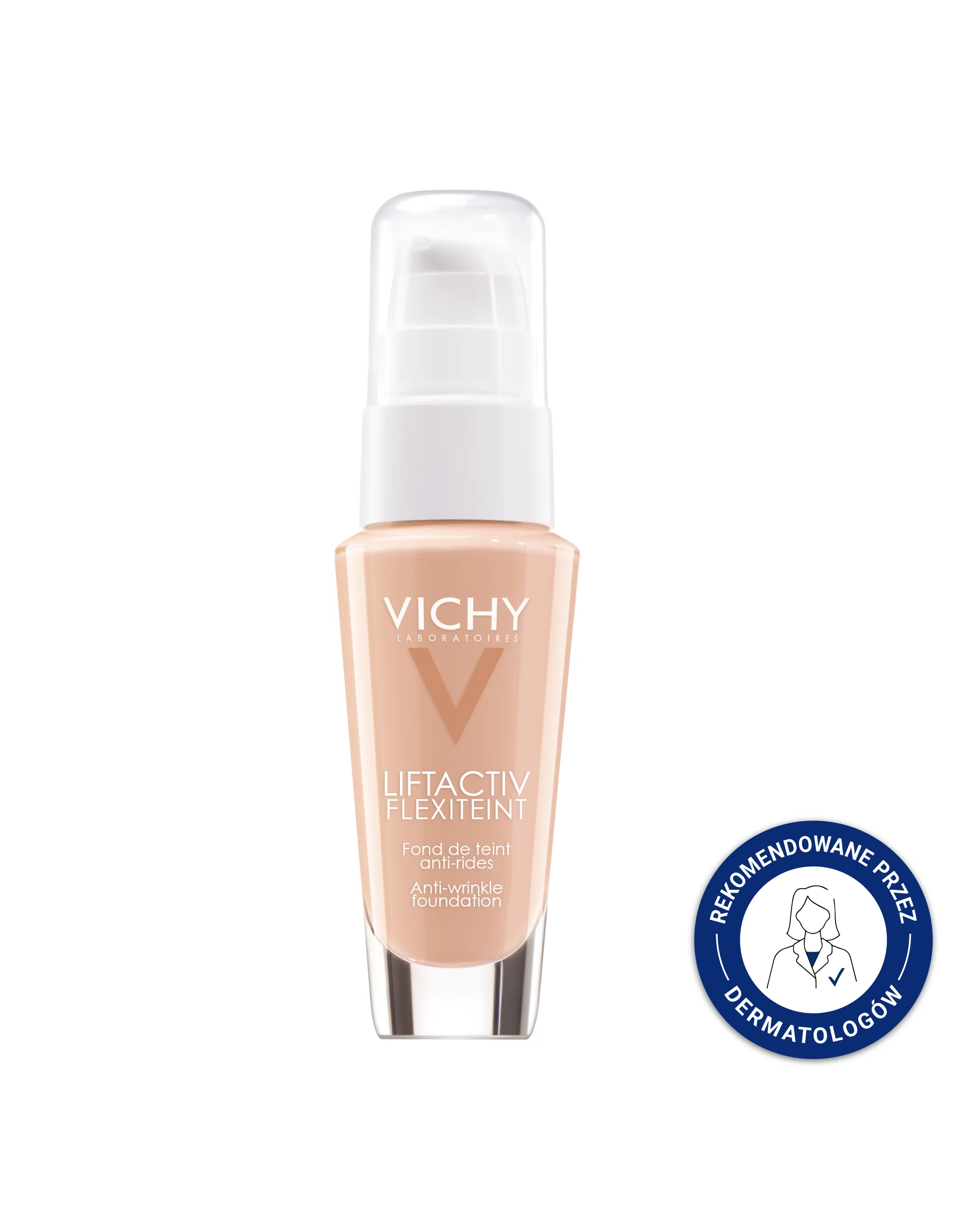 Vichy Liftactiv Flexiteint 45 Gold podkład wygładzający zmarszczki, 30 ml